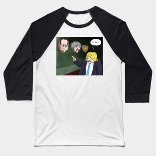 Boris Johnson PM Baseball T-Shirt